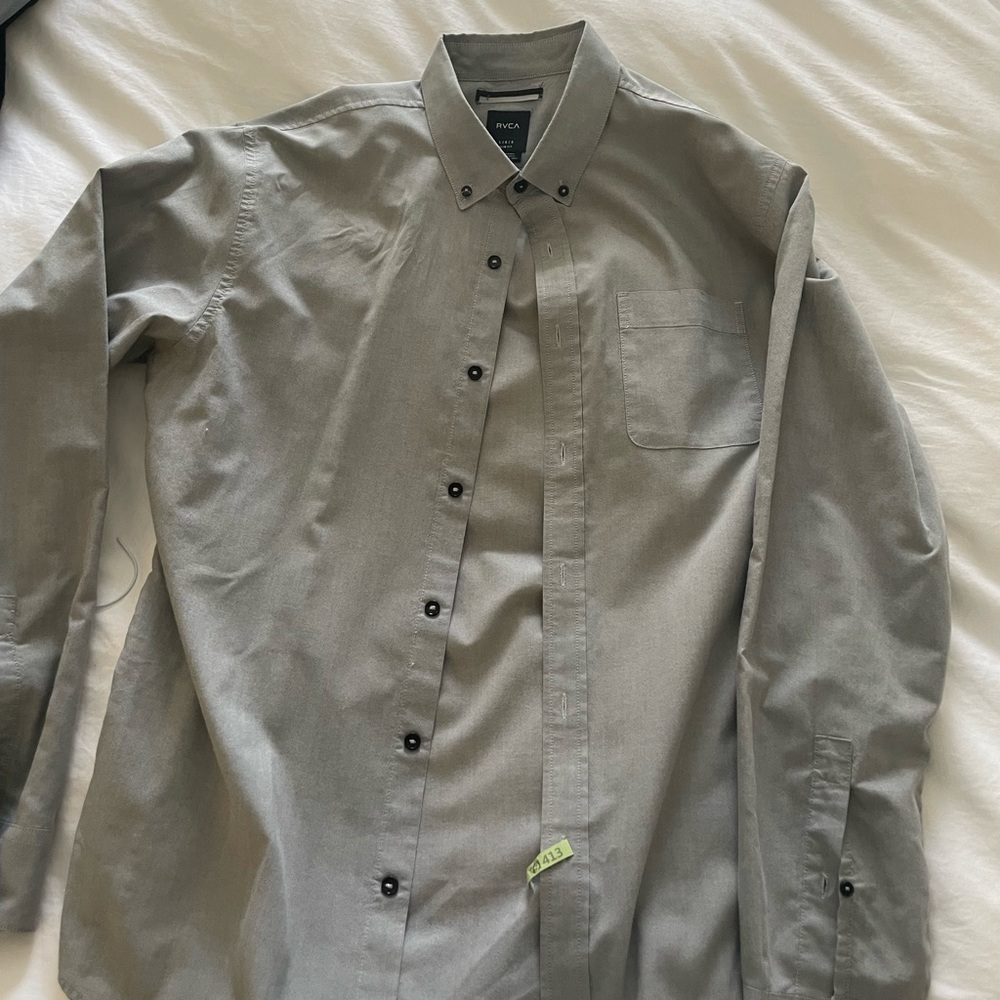 RVCA button down size Large pre owned